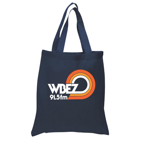 WBEZ Retro Logo Tote