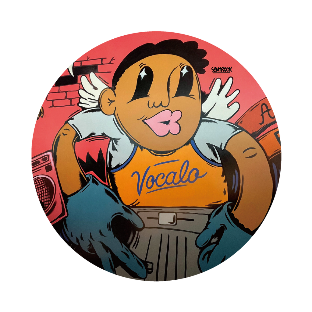 Vocalo x Sentrock Turntable Slipmat