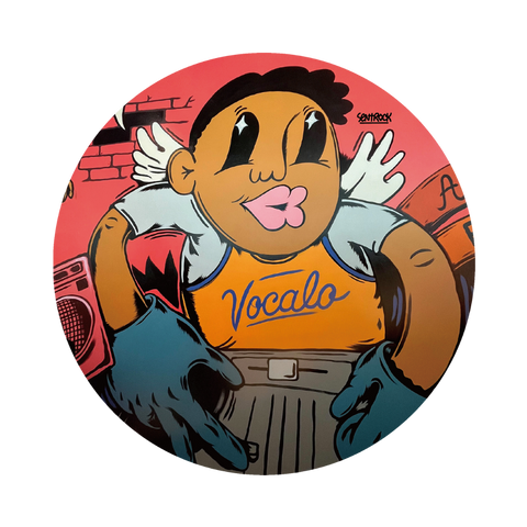 Vocalo x Sentrock Turntable Slipmat