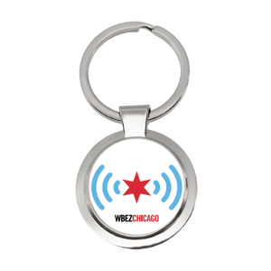 WBEZ Star Keychain