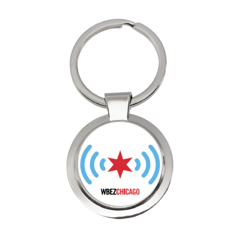 WBEZ Star Keychain