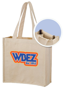 WBEZ Vintage Logo Grocery Tote