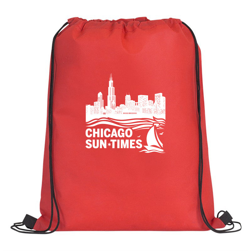 Chicago Sun-Times Drawstring Bag