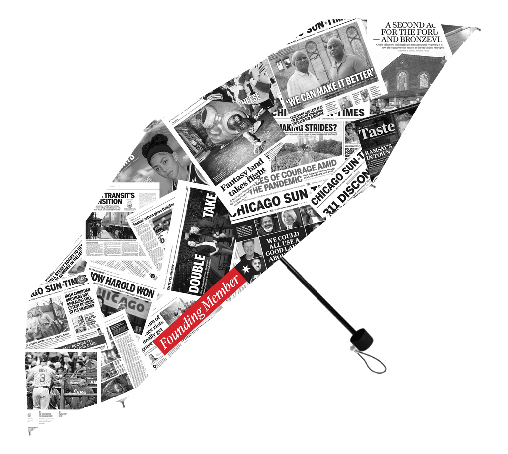 Chicago Sun-Times Founding Member Umbrella
