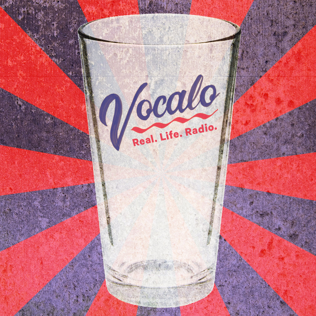 Vocalo Pint Glass