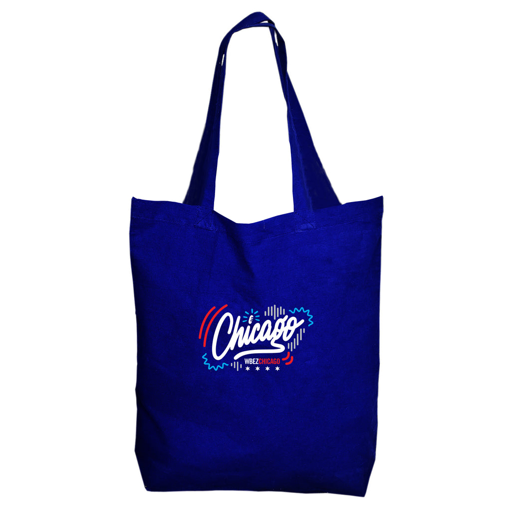 WBEZ Blue Spark Tote