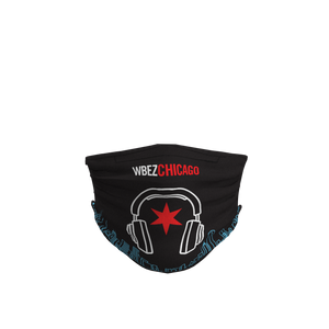 WBEZ Chicago Headphones Mask